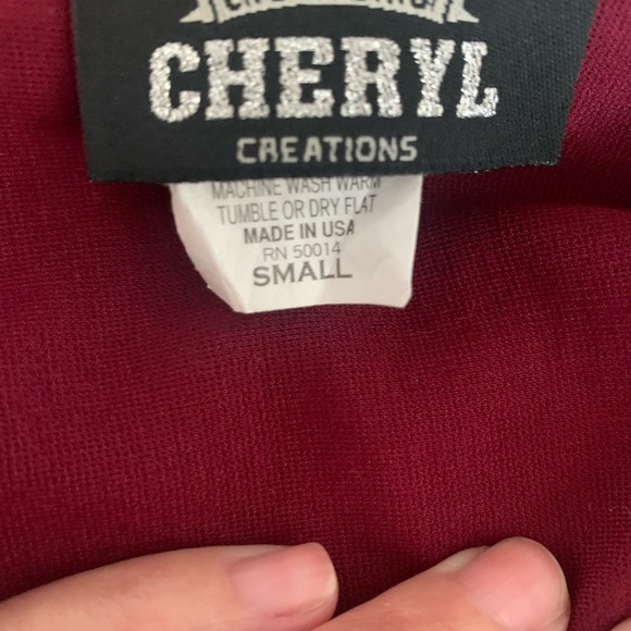 Burgundy dress - Picture 5 of 5